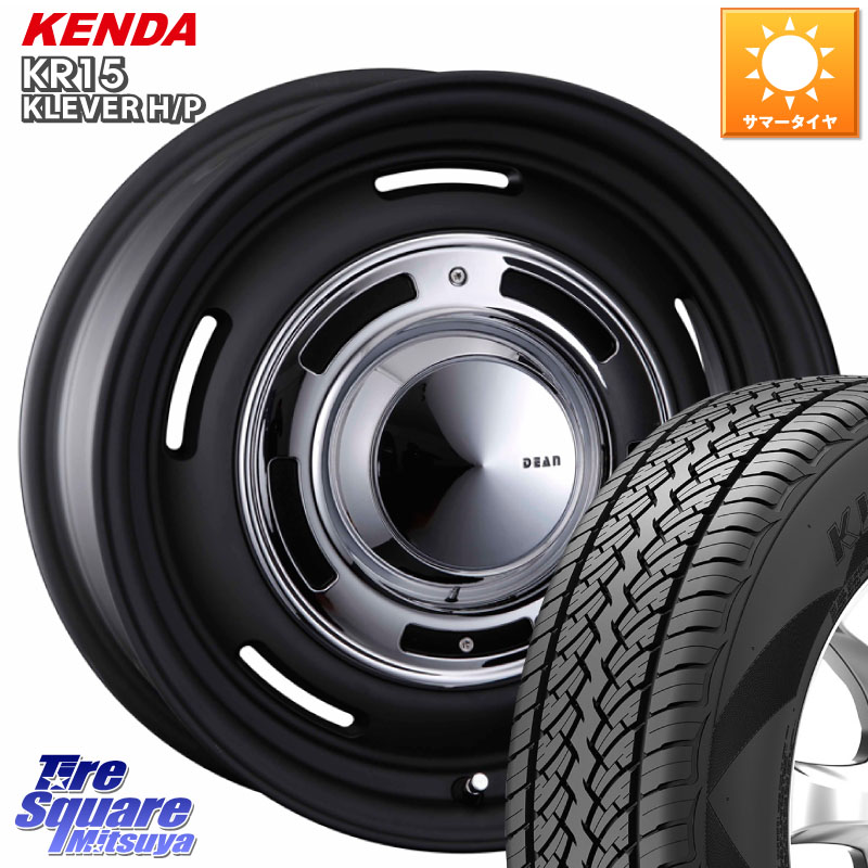 KENDA ケンダ KR15 KLEVER HP H/P サマータイヤ 265/65R17CRIMSON ディーン クロスカントリー ブラック 17インチ 17X8.0J 20 6穴 139.7 GUN226ハイラックス 150系プラド ランクル[FJ] トライトンGSR GUN125ハイラックス Tacoma ハイラックス HILUX ハイラックス サーフ｜タイヤスクエアミツヤ