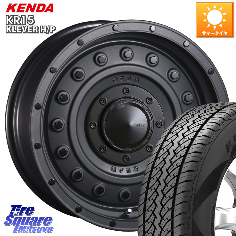 KENDA ケンダ KR15 KLEVER HP H/P サマータイヤ 265/65R17CRIMSON ディーン コロラド 17インチ 17X8.0J 20 6穴 139.7 GUN226ハイラックス 150系プラド ランクル[FJ] トライトンGSR GUN125ハイラックス Tacoma ハイラックス HILUX ハイラックス サーフ｜タイヤスクエアミツヤ