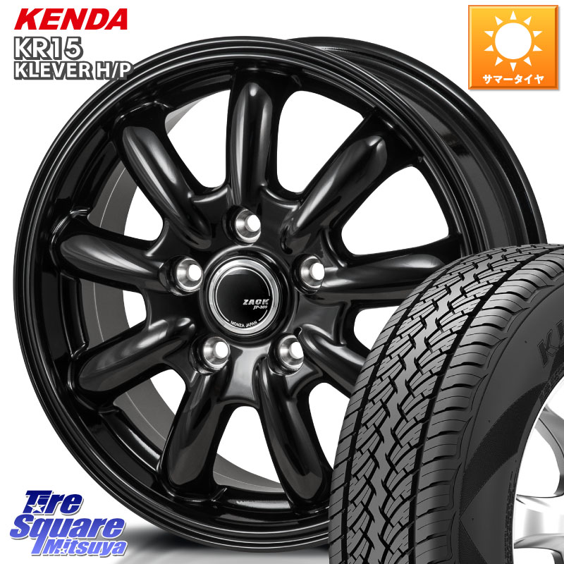 Japan三陽 ZACK JP-209 JP209 ザック ホイール 16 X 6.5J +48 5穴 114.3 KENDA ケンダ KR15 KLEVER HP H/P サマータイヤ 215/70R16 SK系フォレスター