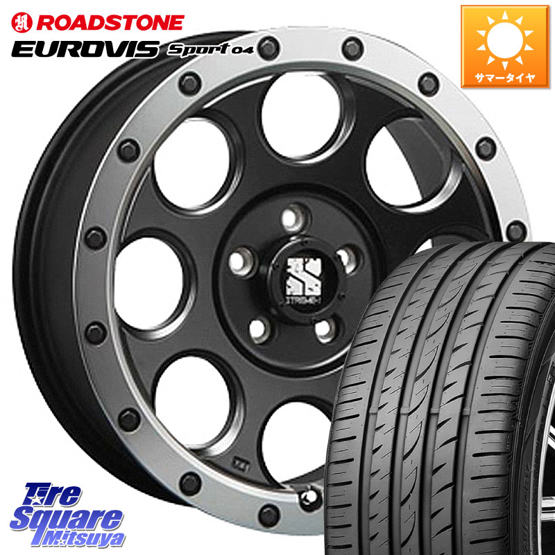 MLJ XJ03 エクストリームJ XTREME-J ホイール 17インチ 17 X 7.5J +42 5穴 114.3 ROADSTONE ロードストーン EUROVIS sport 04 サマータイヤ 215/45R17
