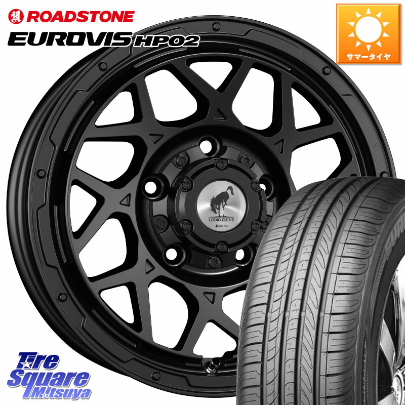SUPER STAR LODIO DRIVE ロディオドライブ 8M MONO モノ 16 X 5.5J +20 5穴 139.7 ROADSTONE ロードストーン EUROVIS HP02 サマータイヤ 215/65R16 ジムニー専用(要オーバーフェンダー等)