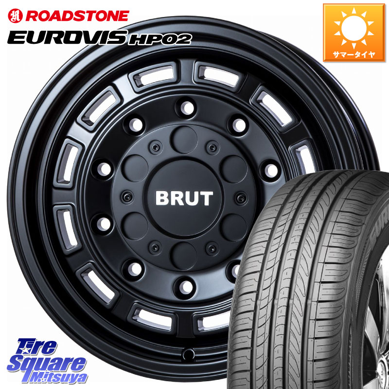BRUT ブルート BR-70 BR70 ホイール 16インチ 16 X 6.5J +30 5穴 114.3 ROADSTONE ロードストーン EUROVIS HP02 サマータイヤ 215/65R16 30系ヴェルファイア 20系アルファード 86,735円
