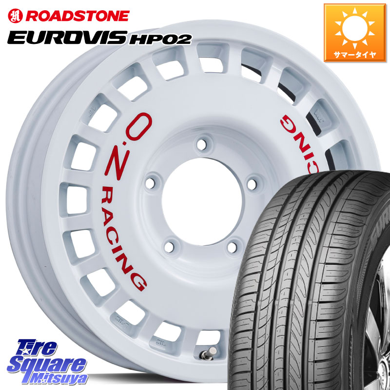 ROADSTONE ロードストーン EUROVIS HP02 サマータイヤ 215/65R16OZ Rally Racing 4x4 ラリーレーシング ジムニーシエラ用 ※インセット-5 ホイール 16インチ 16X6.0J 0 5穴 139.7 ジムニー専用(要オーバーフェンダー等) ジムニ&minus;シエラ/ノマド(カスタム) AZオフロード｜タイヤスクエアミツヤ 114,385円