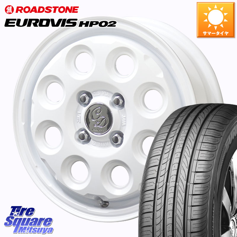 KYOHO Cawaii Decor Decor Nature ホイール 15インチ 15 X 4.5J +45 4穴 100 ROADSTONE ロードストーン EUROVIS HP02 サマータイヤ 165/65R15 ダイハツTAFT Mx27/37/47Sソリオ・デリカD2 MAx6S系ソリオ