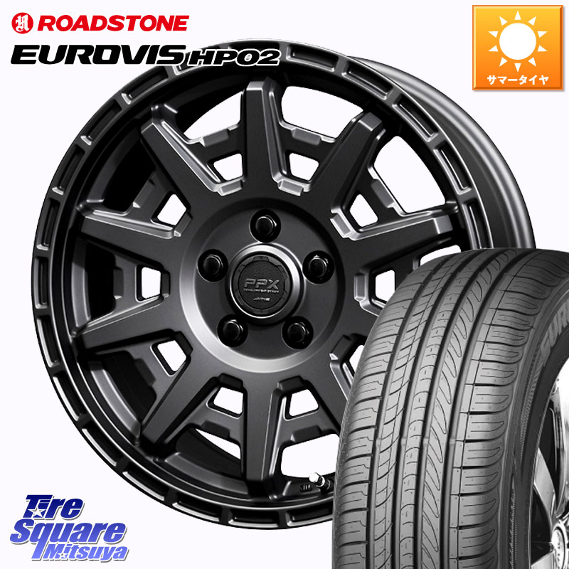 KYOHO PPX D10X ホイール 16インチ 16 X 7.0J +35 5穴 114.3 ROADSTONE ロードストーン EUROVIS HP02 サマータイヤ 215/60R16