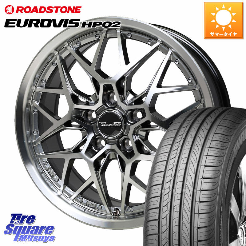 ROADSTONE ロードストーン EUROVIS HP02 サマータイヤ 225/60R17HotStuff プレシャス Precious AST M5 ホイール 17インチ 17X7.0J 38 5穴 114.3 30系アルファード/ヴェルファイア デリカD:5 デリカD:5(26+) SL系フォレスター エクストレイル X-TRAIL 日産 ヴェルファイ|タイヤスクエアミツヤ