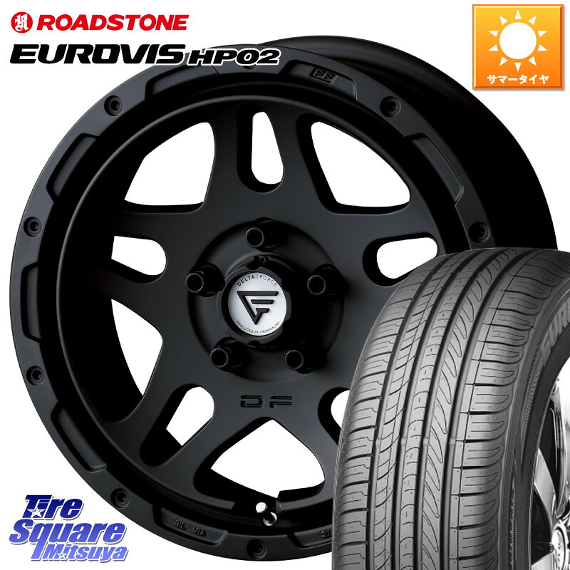 DELTA FORCE OVERLANDER ホイール 17インチ 17 X 7.0J +32 5穴 114.3 ROADSTONE ロードストーン EUROVIS HP02 サマータイヤ 225/60R17 30系アルファード 30系ヴェルファイア デリカD:5