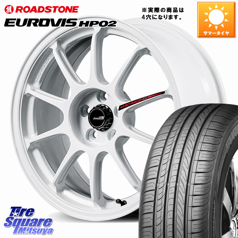 ROADSTONE ロードストーン EUROVIS HP02 サマータイヤ 165/55R15MANARAY MID RACING R10 EVO 軽自動車専用 ホイール 15インチ レーシング◇参考画像 15X5.0J 45 4穴 100 N-BOX タント スペーシア サクラ R1 R2 ルークス ROOX 日産 デイズ デイズルークス 日産 デリカ｜タイヤスクエアミツヤ