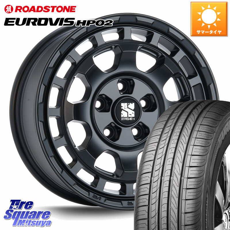 ROADSTONE ロードストーン EUROVIS HP02 サマータイヤ 215/65R16MLJ SAVANZA サバンザ XTREME-J ホイール 16インチ エクストリーム 16X7.0J 35 5穴 114.3 20系アルファード エクストレイル X-TRAIL 日産 ヴェルファイアハイブリッド ヴェルファイア アルファード｜タイヤスクエアミツヤ