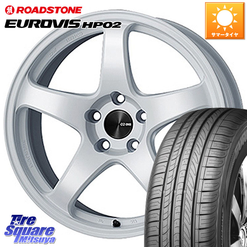 ROADSTONE ロードストーン EUROVIS HP02 サマータイヤ 225/60R17ENKEI エンケイ PerformanceLine PF05 WH 17インチ 17X7.0J 45 5穴 114.3 ZR-V SL系フォレスター レイバック SK系フォレスター eビターラ RAV4 20系｜タイヤスクエアミツヤ