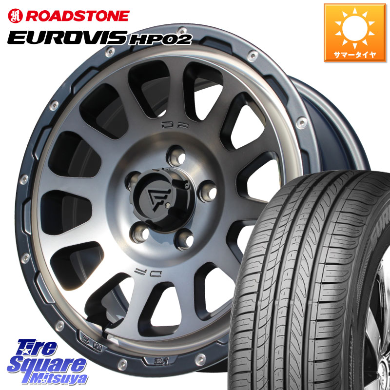 ROADSTONE ロードストーン EUROVIS HP02 サマータイヤ 215/65R16DELTA FORCE デルタフォース オーバル 16インチ 16X7.0J 35 5穴 114.3 20系アルファード エクストレイル X-TRAIL 日産 ヴェルファイアハイブリッド ヴェルファイア アルファード｜タイヤスクエアミツヤ