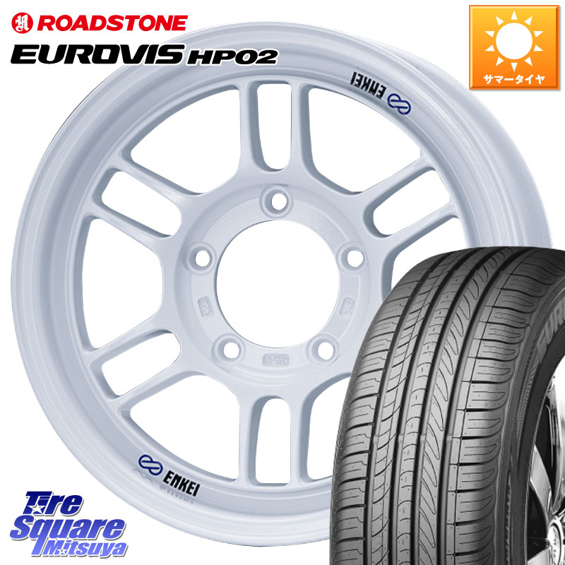 ENKEI エンケイ ALLROAD RPT1 ジムニー ホイール 16インチ 16 X 6.0J +0 5穴 139.7 ROADSTONE ロードストーン EUROVIS HP02 サマータイヤ 215/65R16 ジムニー専用(要オーバーフェンダー等) ジムニ－シエラ・ノマド(カスタム)