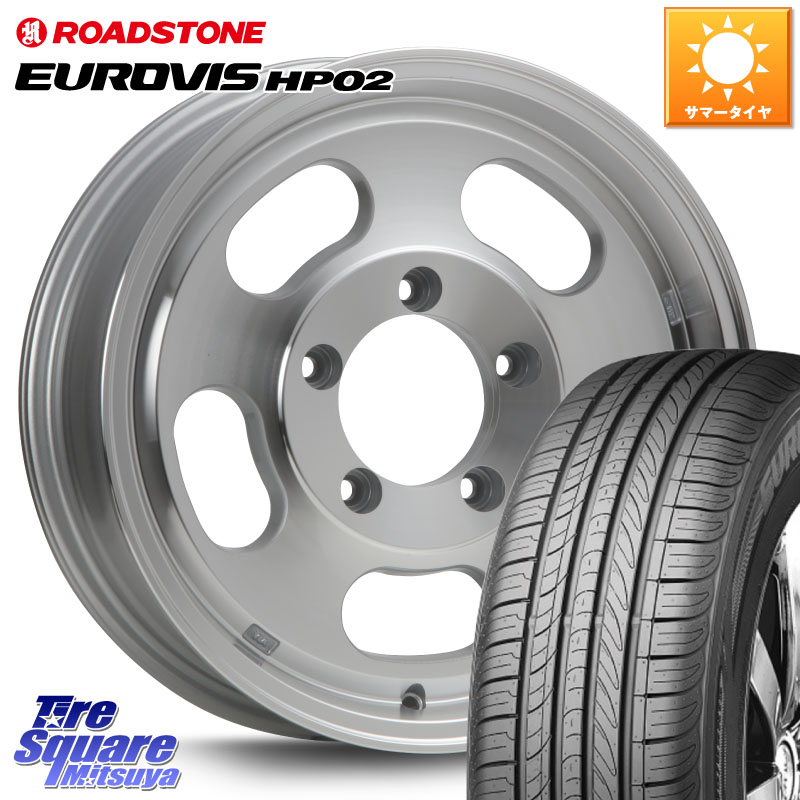 MLJ XTREME-J D SLOT D-SLOT Dスロット ポリッシュ ホイール 4本 16インチ 16 X 5.5J +0 5穴 139.7 ROADSTONE ロードストーン EUROVIS HP02 サマータイヤ 215/65R16 ジムニー専用(要オーバーフェンダー等)