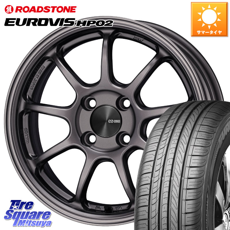 ROADSTONE ロードストーン EUROVIS HP02 サマータイヤ 215/65R16ENKEI PerformanceLine PF09 ホイール 16インチ 16X6.5J 38 4穴 100 ロッキー ガソリン車 4穴 ライズ ガソリン車 4穴｜タイヤスクエアミツヤ