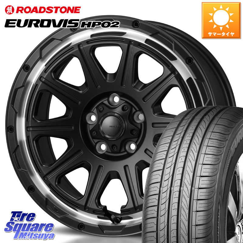 MONZA HI-BLOCK REGULES 17インチ 17 X 7.5J +41 5穴 114.3 ROADSTONE ロードストーン EUROVIS HP02 サマータイヤ 225/60R17 30系アルファード 30系ヴェルファイア デリカD:5 SL系フォレスター