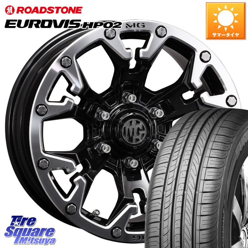 CRIMSON クリムソン GOLEM ゴーレム 16インチ ◇参考画像 16 X 7.0J +35 5穴 114.3 ROADSTONE ロードストーン EUROVIS HP02 サマータイヤ 205/60R16