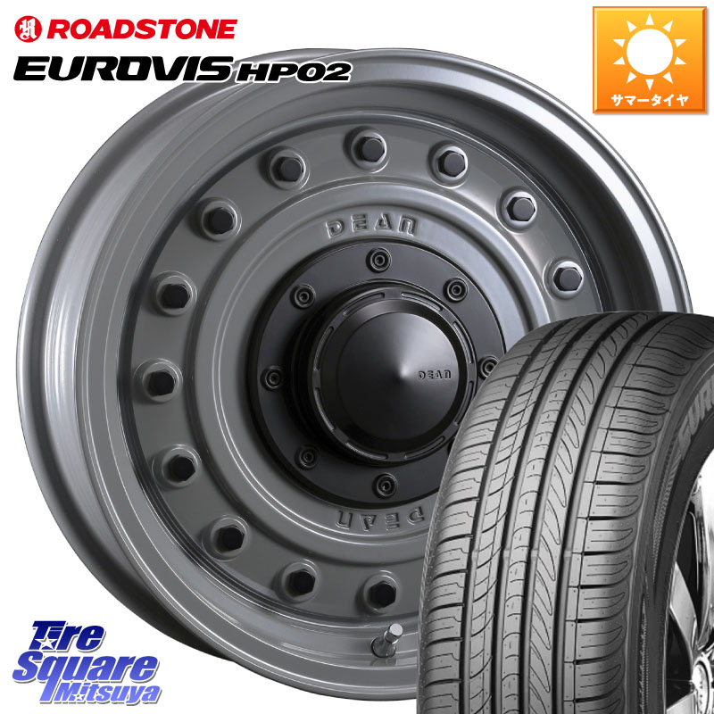 ROADSTONE ロードストーン EUROVIS HP02 サマータイヤ 205/60R16CRIMSON ディーン コロラド 16インチ 16X7.0J 37 5穴 114.3 SAI インサイト|タイヤスクエアミツヤ