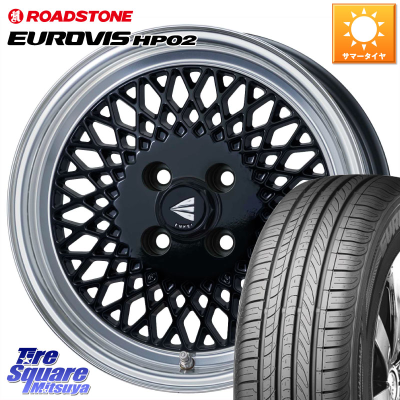 ENKEI エンケイ NEO CLASSIC ENKEI92 16インチ 16 X 6.5J +45 4穴 100 ROADSTONE ロードストーン EUROVIS HP02 サマータイヤ 175/60R16 アクア