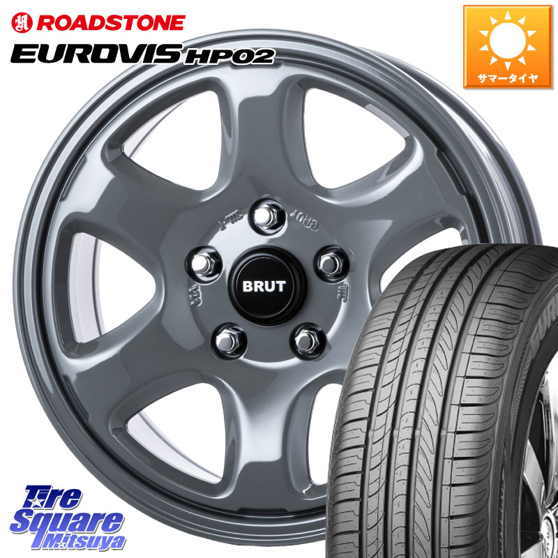 BRUT ブルート BR-44 BR44 ホイール 17インチ 17 X 7.5J +38 5穴 114.3 ROADSTONE ロードストーン EUROVIS HP02 サマータイヤ 225/60R17 30系アルファード 30系ヴェルファイア デリカD:5
