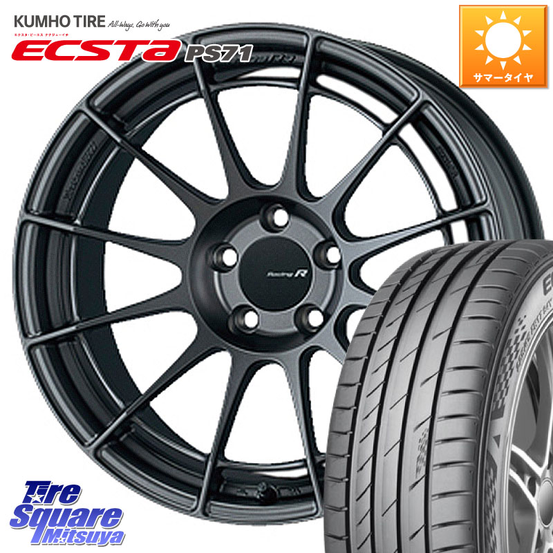 KUMHO ECSTA PS71 エクスタ サマータイヤ 245/40R18ENKEI エンケイ Racing Revolution NT03RR GM ホイール 18X9.0J(AUDI TTS FVC) 45 5穴 112 アウディ TTS｜タイヤスクエアミツヤ