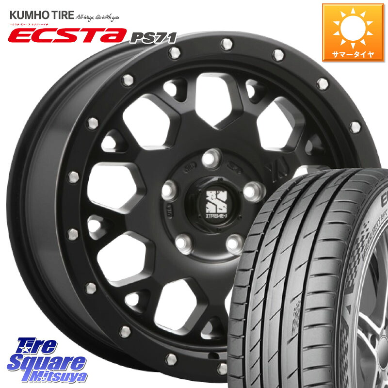 MLJ XJ04 XTREME-J エクストリームJ ホイール 20インチ 20 X 8.5J(US) +35 5穴 114.3 KUMHO ECSTA PS71 エクスタ サマータイヤ 245/35R20