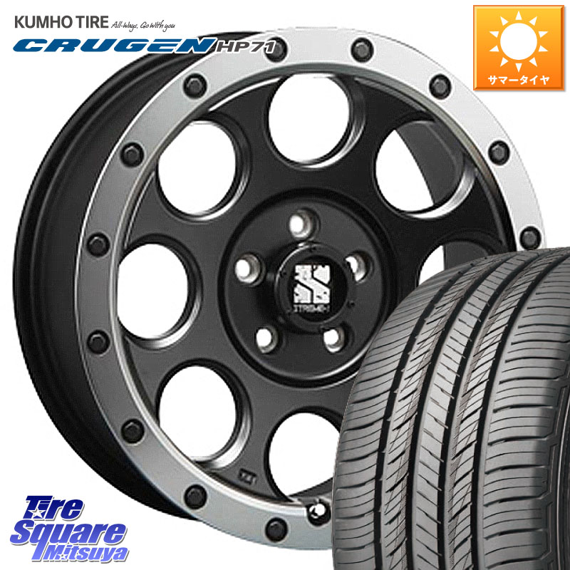 MLJ XJ03 エクストリームJ XTREME-J ホイール 17インチ 17 X 7.5J +42 5穴 114.3 KUMHO CRUGEN HP71 クルーゼン サマータイヤ 225/60R17 30系アルファード 30系ヴェルファイア デリカD:5 SL系フォレスター