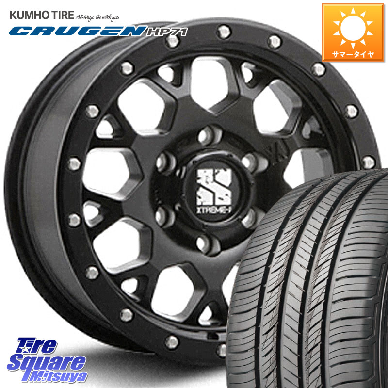 KUMHO CRUGEN HP71 クルーゼン サマータイヤ 265/60R18MLJ XJ04 XTREME-J エクストリームJ ホイール 18インチ 18X8.0J 20 6穴 139.7 GUN226ハイラックス 150系プラド ランクル[FJ] トライトンGSR GUN125ハイラックス Tacoma ランドクルーザー プラド ハイラックス HILU｜タイヤスクエアミツヤ