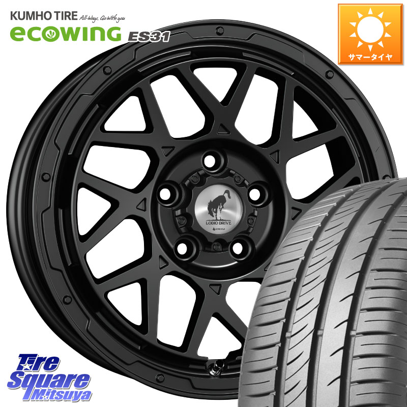 SUPER STAR LODIO DRIVE ロディオドライブ 8M MONO モノ 16 X 7.0J +42 5穴 114.3 KUMHO ecoWING ES31 エコウィング サマータイヤ 215/65R16 C-HR 30系ヴェルファイア 10系カローラクロス 20系アルファード