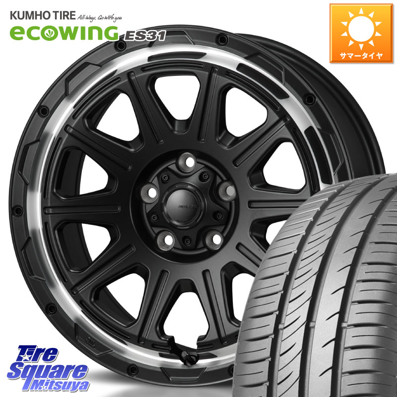 MONZA HI-BLOCK REGULES モンツァ ハイブロック レグルス 16インチ 16 X 7.0J +41 5穴 114.3 KUMHO ecoWING ES31 エコウィング サマータイヤ 215/60R16 75,713円