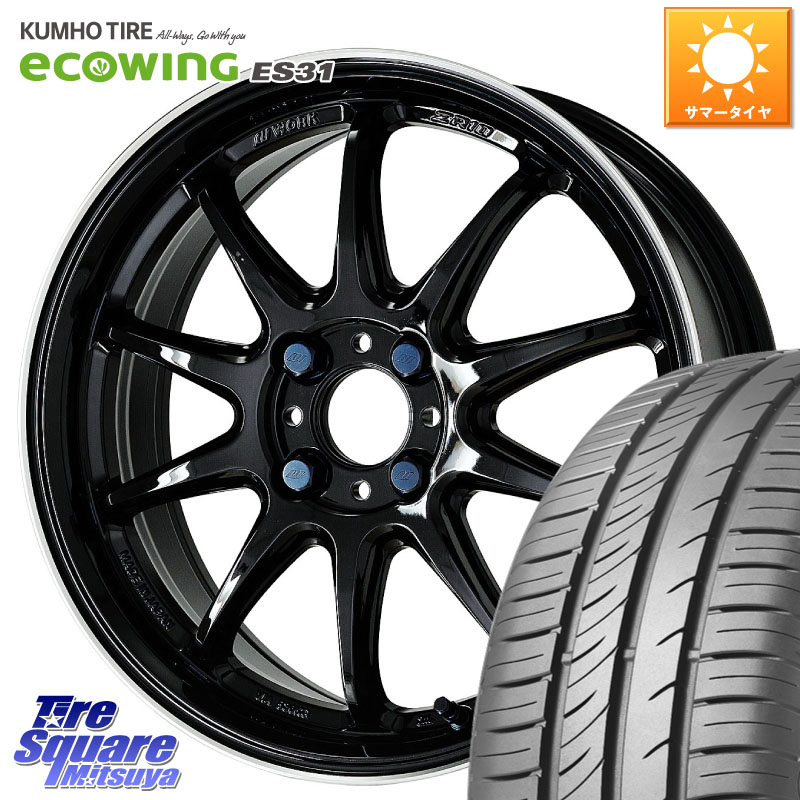 WORK ワーク EMOTION エモーション ZR10 16インチ 16 X 6.5J +38 4穴 100 KUMHO ecoWING ES31 エコウィング サマータイヤ 215/65R16