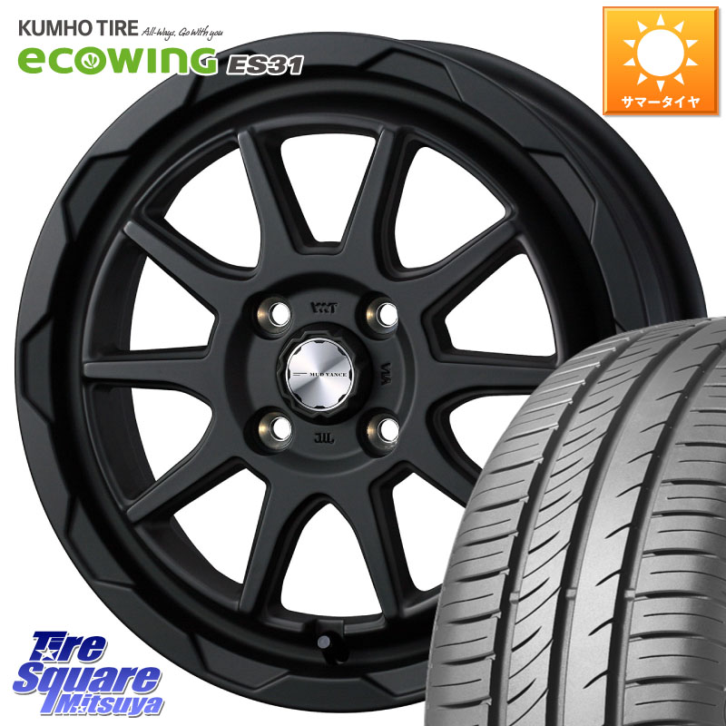 KUMHO ecoWING ES31 エコウィング サマータイヤ 215/65R16WEDS マッドヴァンス06 MUD VANCE 06 ウエッズ 16インチ 16X6.0J 40 4穴 100 ロッキー ガソリン車 4穴 ライズ ガソリン車 4穴|タイヤスクエアミツヤ