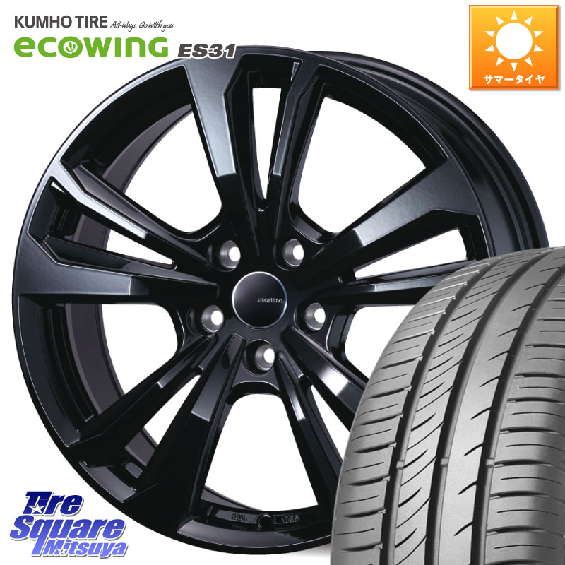 TARGA smartline365 スマートライン 15 X 5.5J(MINI F55 F56 F57) +44 5穴 112 KUMHO ecoWING ES31 エコウィング サマータイヤ 175/65R15 MINI ミニ F55 F56 F57