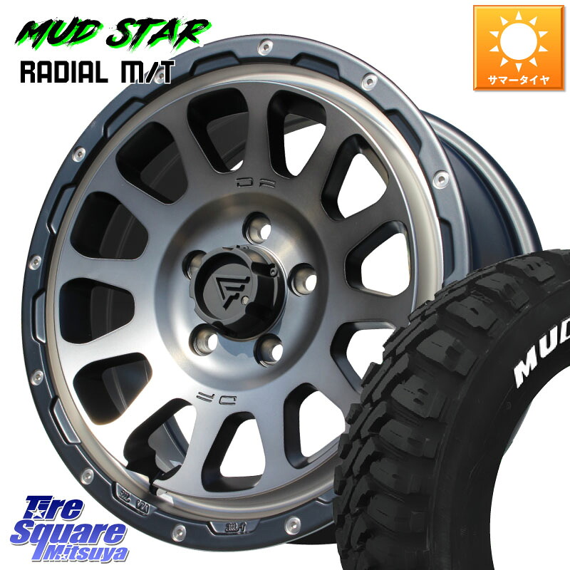 DELTA FORCE デルタフォース オーバル 16インチ 16 X 7.0J +35 5穴 114.3 MUDSTAR マッドスターRADIAL MT M/T ホワイトレター 215/70R16 デリカD:5