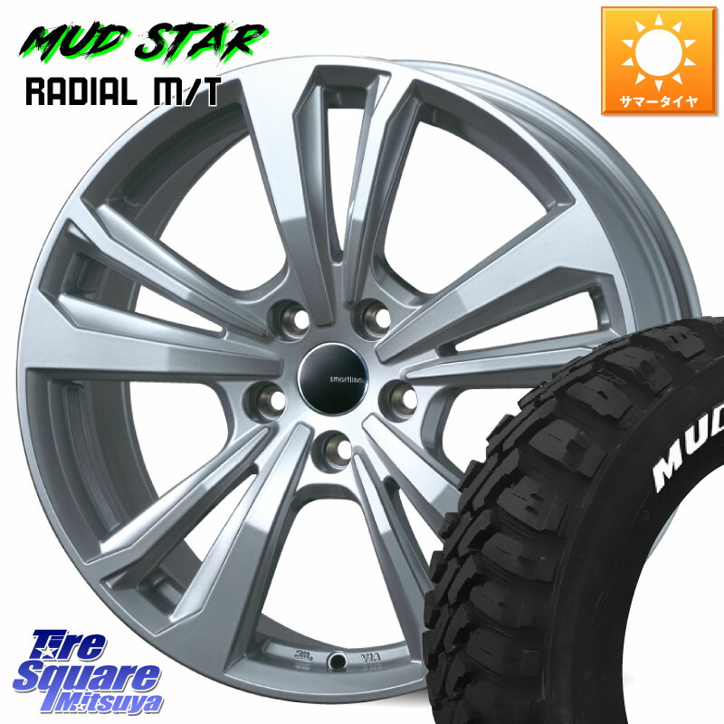 TARGA smartline365 スマートライン 16 X 6.5J(VW TROC A1D) +46 5穴 112 MUDSTAR マッドスターRADIAL MT M/T ホワイトレター 215/60R16 フォルクスワーゲン T-ROC