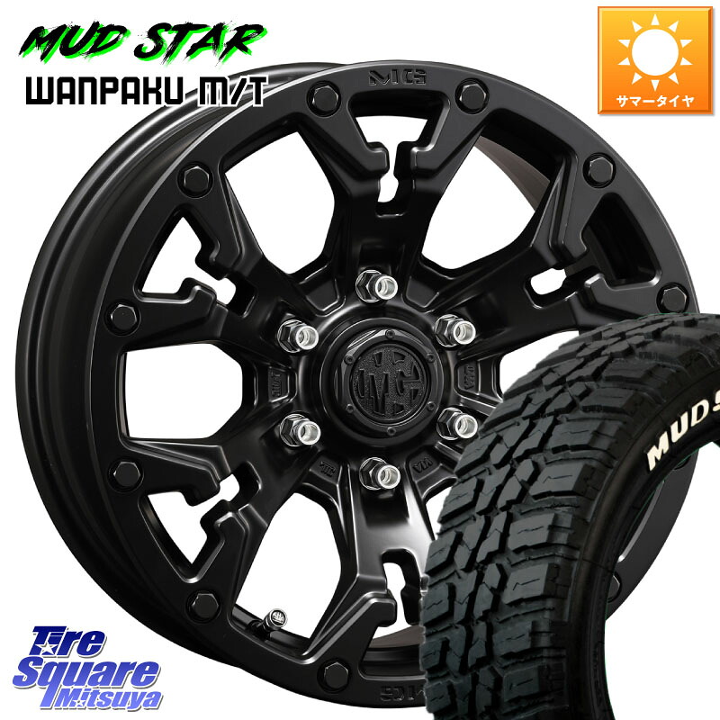 CRIMSON クリムソン GOLEM ゴーレム 16インチ ◇参考画像 16 X 7.0J +35 5穴 114.3 MUDSTAR WANPAKU MT ワンパク M/T ホワイトレター 235/70R16