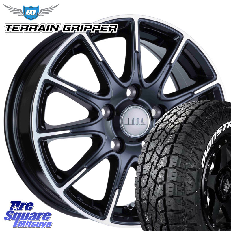MONSTA TIRE TERRAIN GRIPPER ALL TERRAIN ホワイトレター 225/65R17阿部商会 TIRADO IOTA イオタ ホイール 17インチ 17X7.0J 38 5穴 114.3 50系RAV4 80系ハリアー T32エクストレイル CX-5 CX-8 BT5レガシィアウトバック ヴァンガード RAV4 30系 RAV4 50系 デリカD:5 D|タイヤスクエアミツヤ