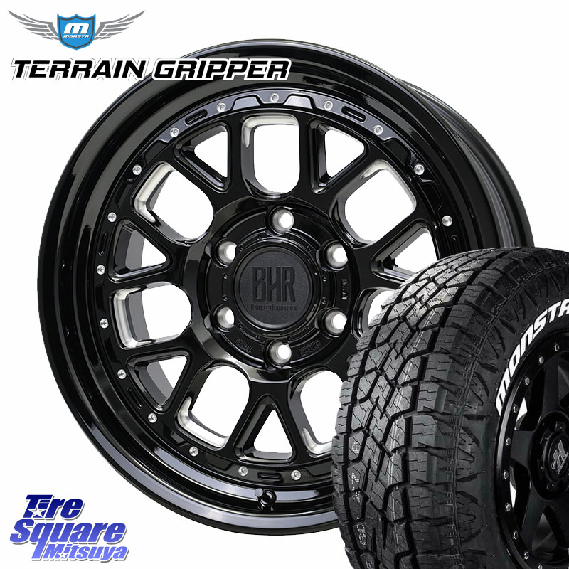 HotStuff BARKLEY HARDROCK HURON ハードロック ヒューロン ホイール 18インチ 18 X 8.0J +20 6穴 139.7 MONSTA TIRE TERRAIN GRIPPER ALL TERRAIN ホワイトレター 285/60R18