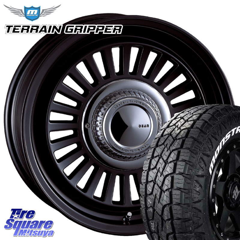MONSTA TIRE TERRAIN GRIPPER ALL TERRAIN ホワイトレター 265/75R16CRIMSON DEAN California カリフォルニア 16X7.0J 25 6穴 139.7 Tacoma|タイヤスクエアミツヤ