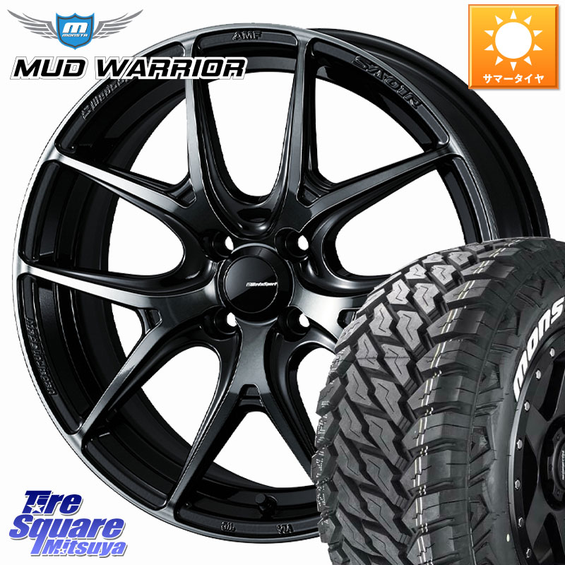 WEDS WedsSport SA-01R ホイール 15インチ ウェッズ スポーツ 15 X 6.0J +48 4穴 100 MONSTA TIRE RT HYBRID RT R/T ハイブリット ホワイトレター 195/65R15 E13ノートクロスオーバー 70,934円