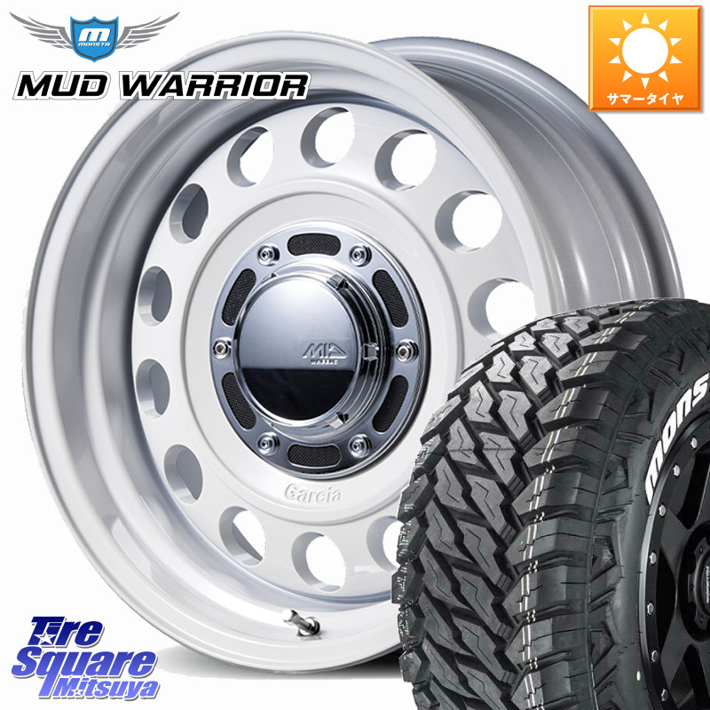 MANARAY MID GARCIA CISCO Type2 ホイール 16インチ 16 X 5.5J +20 5穴 139.7 MONSTA TIRE RT HYBRID RT R/T ハイブリット ホワイトレター 109/107 215/65R16 109*107 ジムニー専用(要オーバーフェンダー等)