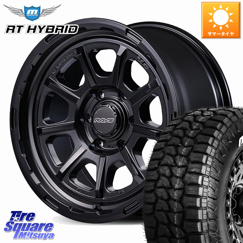 MONSTA TIRE RT HYBRID RT R/T ハイブリット ホワイトレター 265/60R18RAYS 【欠品次回要問合せ】 gramLIGHTS 57GR-X HD ホイール 18インチ 18X9.0J 20 6穴 139.7 GUN226ハイラックス ランドクルーザー プラド カスタムサイズ ハイラックス HILUX ハイラックス サーフ｜タイヤスクエアミツヤ