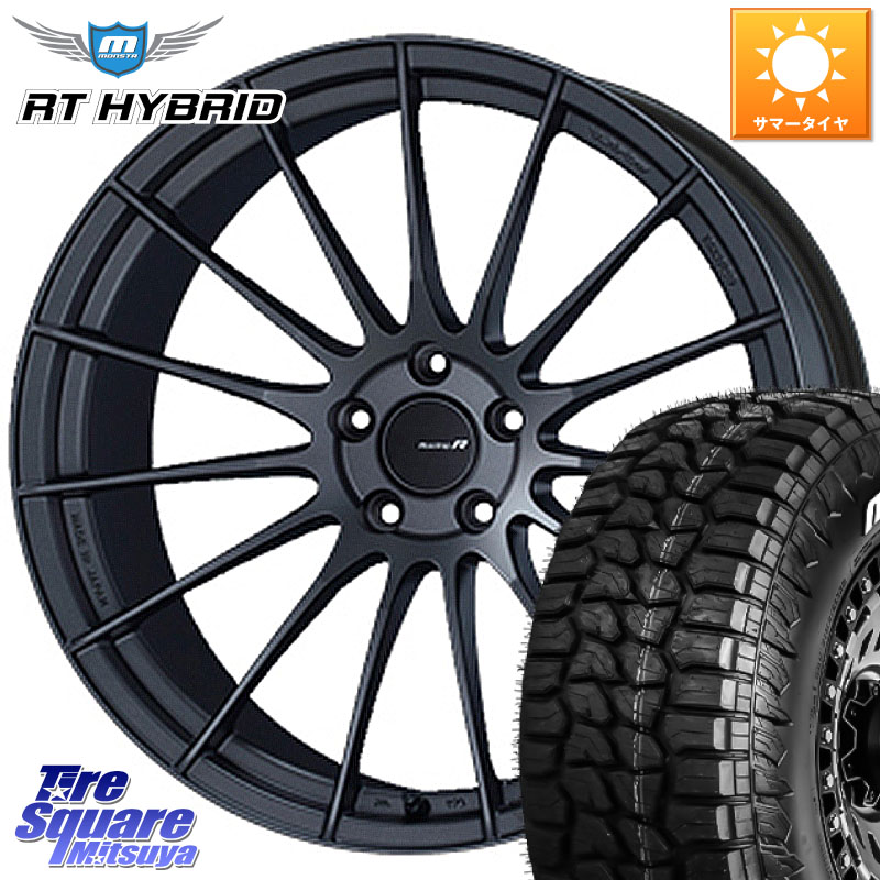 MONSTA TIRE RT HYBRID RT R/T ハイブリット ホワイトレター 265/50R20ENKEI エンケイ Racing Revolution RS05RR ホイール 20X8.5J 45 5穴 114.3｜タイヤスクエアミツヤ