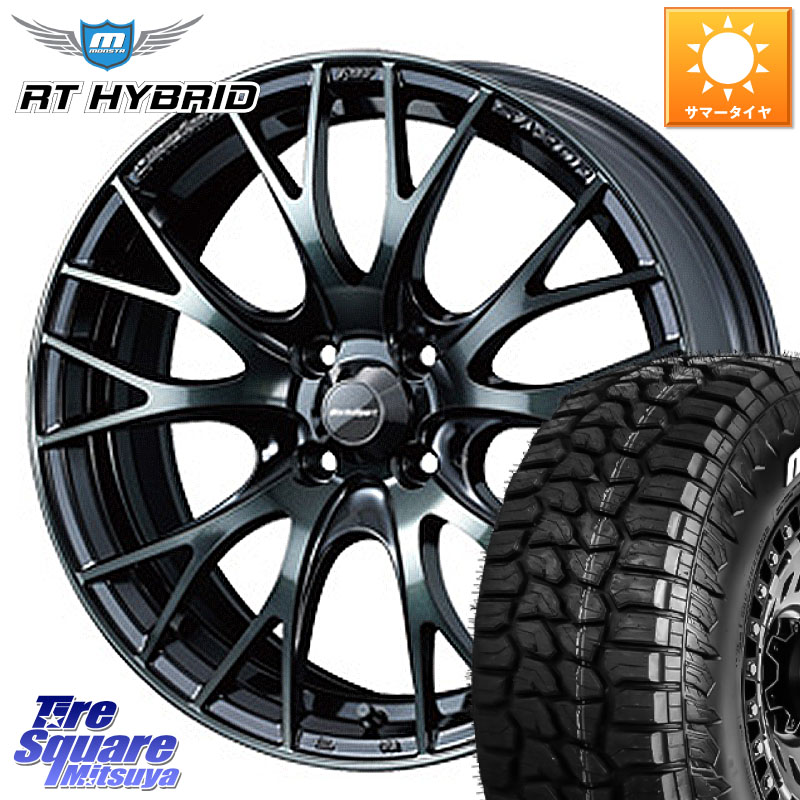MONSTA TIRE RT HYBRID RT R/T ハイブリット ホワイトレター 165/60R15WEDS 【欠品次回08月中旬】 WedsSport SA-20R SA20R ウェッズ スポーツ ホイール 15インチ 15X5.0J 45 4穴 100 キャスト[アクティバ] ピクシスジョイ[Cグレード] ハイゼットアゲトラCustom車用※軽｜タイヤスクエアミツヤ