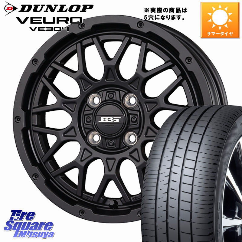 KOSEI BOTTOMGARCIA SHADOWBAHT ホイール 16インチ 16 X 7.0J +38 5穴 114.3 DUNLOP ダンロップ VEURO VE304 サマータイヤ 215/60R16