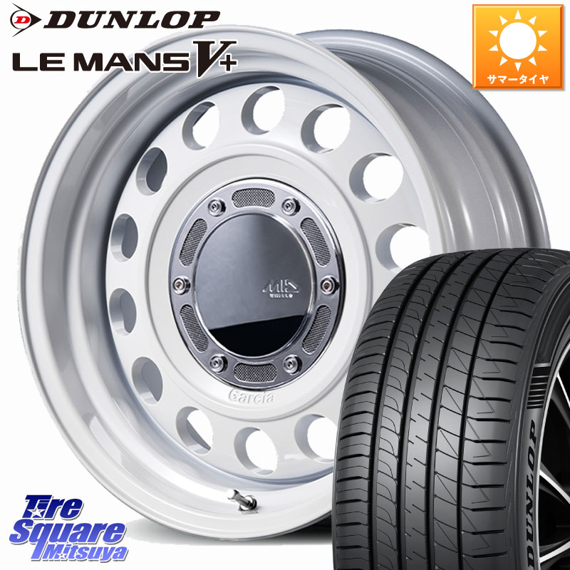 MANARAY MID GARCIA CISCO Type2 ホイール 14インチ 14 X 4.5J +45 4穴 100 DUNLOP ダンロップ LEMANS5+ ルマンV+ 165/70R14 Mx27/37/47Sソリオ・デリカD2 ハスラー MAx6S系ソリオ