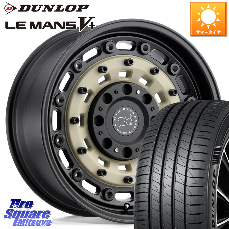 DUNLOP ダンロップ LEMANS5+ ルマンV+ 245/35R20BLACK RHINO ARSENAL SANDBLACK ブラックライノ アーセナル 20インチ ブラックライノ 20X8.5J 30 5穴 114.3 20系アルファード アルファードハイブリッド ヴェルファイアハイブリッド ヴェルファイア アルファード ヴェル｜タイヤスクエアミツヤ 425,300円