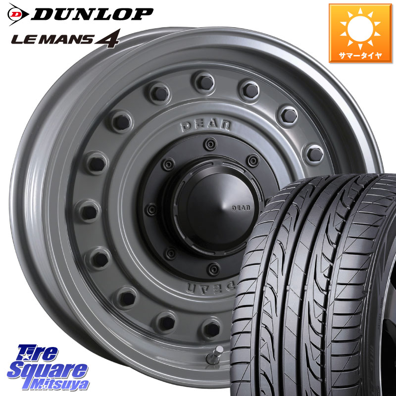 CRIMSON ディーン コロラド 16インチ 16 X 7.0J +37 5穴 114.3 DUNLOP ダンロップ LEMANS 4 ルマン4 LM704 サマータイヤ 225/55R16