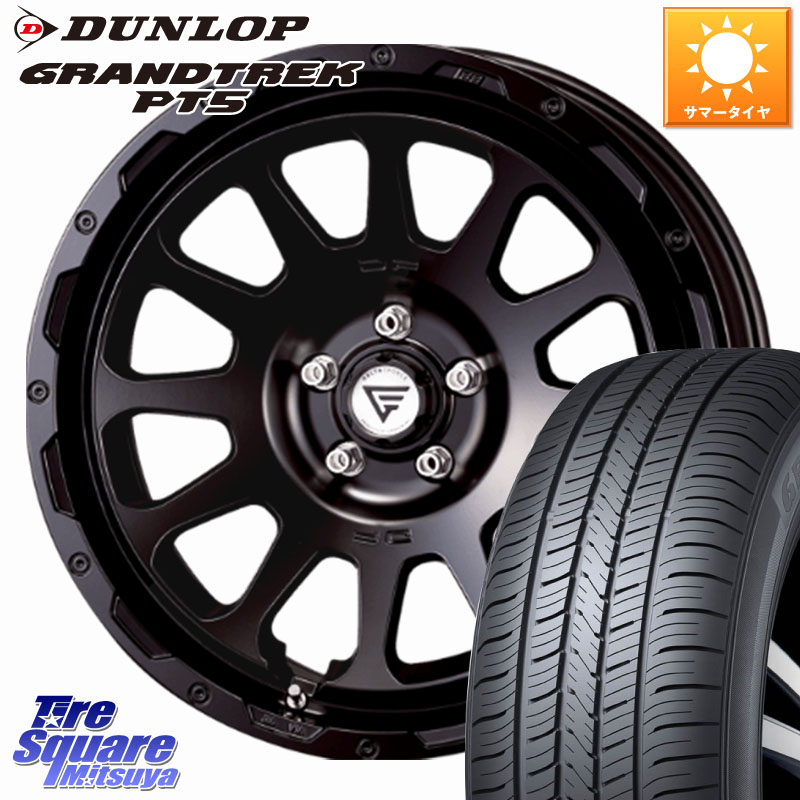 DELTA FORCE デルタフォース オーバル ランドクルーザー200専用 ホイール 20インチ 20 X 9.0J +50 5穴 150 DUNLOP ダンロップ GRANDTREK PT5 グラントレック サマータイヤ 285/50R20 ランクル200