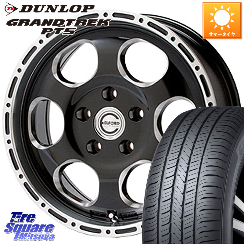 MEIWA Blood Stock One Piece ホイール 16インチ 16 X 7.0J +35 5穴 114.3 DUNLOP ダンロップ GRANDTREK PT5 グラントレック サマータイヤ 215/65R16 30系ヴェルファイア 20系アルファード
