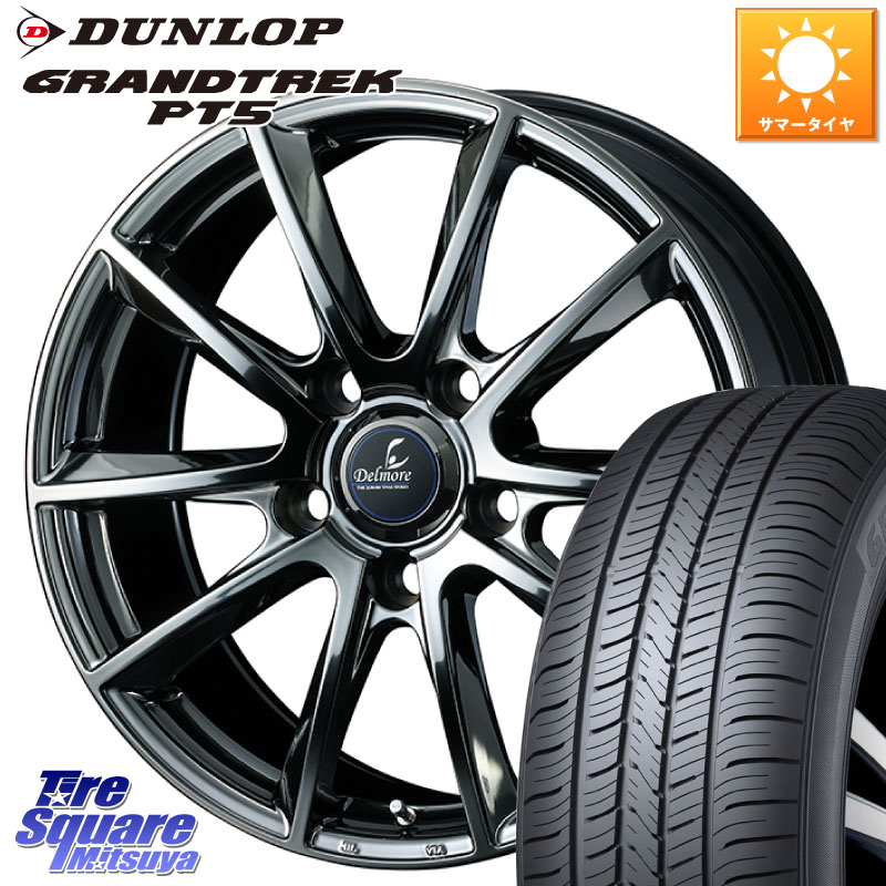 WEDS 39239 Delmore デルモア LX.L 20 X 8.5J +55 5穴 150 DUNLOP ダンロップ GRANDTREK PT5 グラントレック サマータイヤ 285/50R20 ランクル200